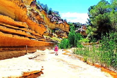 Promenera längs Rio Seco